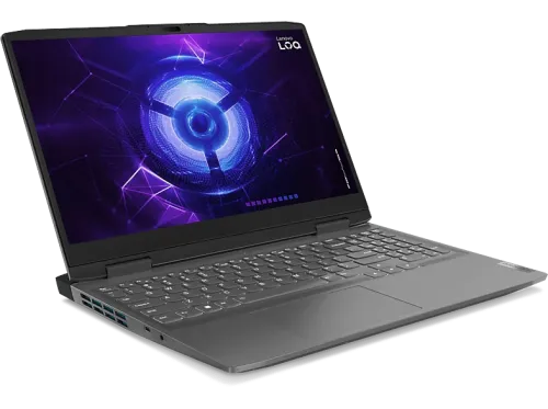 Portátil gaming Lenovo LOQ 15IRH8 15.6" Full-HD Intel® Core™ i5-12450H 16GB RAM 512GB SSD GeForce RTX™ 4060 Sin sistema operativo Gris