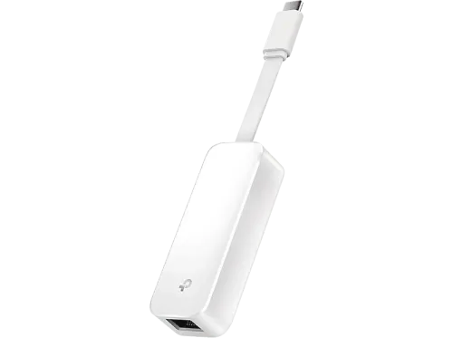 Adaptador TP-Link UE300C USB-C a RJ-45 1000 Mbps Gigabit Ethernet Blanco