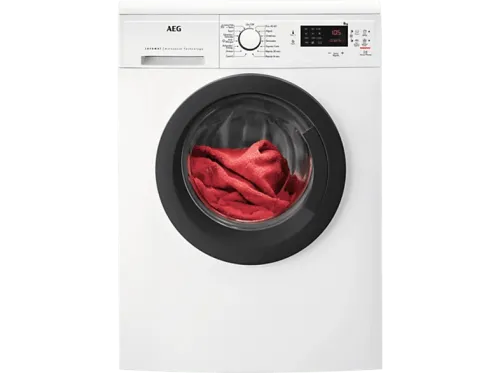 Lavadora carga frontal AEG LFA5I82RE 8 kg 1200 rpm Tecnología ProSense Función Vapor Blanco