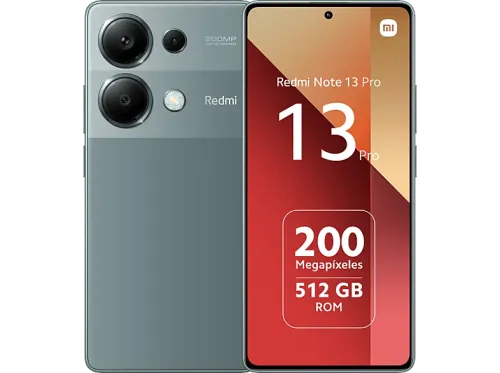 Móvil Xiaomi Redmi Note 13 Pro Verde 512 GB 12 GB RAM 6.67" Full HD+AMOLED MediaTek  Helio G99 Ultra 5000 mAh Android