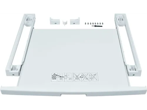 Accesorio secadora Balay 3AS220B Kit de unión con mesa extraíble Blanco