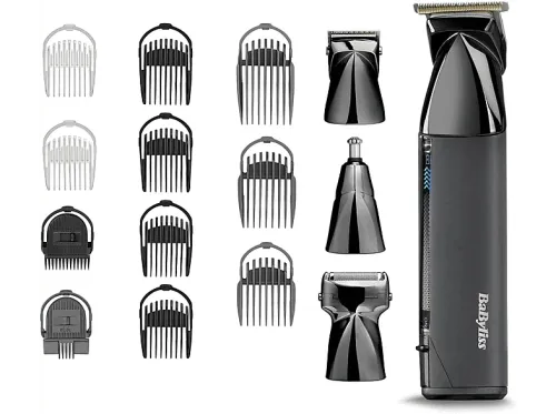 Afeitadora corporal Babyliss MT991E Super-X Metal Series 15 Modos Afeitar 5 h Autonomía Negro