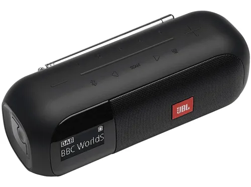 Radio portátil JBL Tuner 2 FM 5W Bluetooth Negro