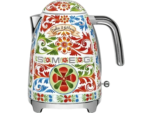 Hervidor de agua Smeg KLF03DGEU: Smeg & Dolce&Gabbana: Sicily is my love 50's Style 2400 W 1.7 l Multicolor