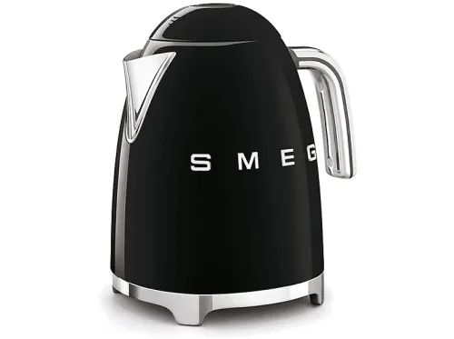 Hervidor de agua Smeg KLF03BLEU 1.7 l Retro 2400 W Con cable Acero inoxidable Rotación 360º Negro