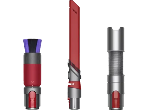 Accesorio aspirador Dyson Kit de limpieza detallada Dyson V8™ V10™ V11™ Dyson Outsize V12™ V15 Gen5 Gris/Rojo