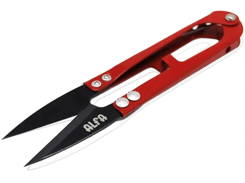 Accesorio costura Alfa Cortahilos Rojo y negro
