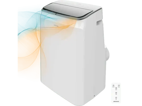 Aire acondicionado portátil Cecotec Cecotec 14000 BTU/h 28 m² Bomba de calor 5 modos 3 velocidades Mando a distancia Blanco