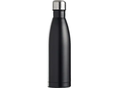 Botella Schou 72742 500 ml Termo Acero inoxidable Negro