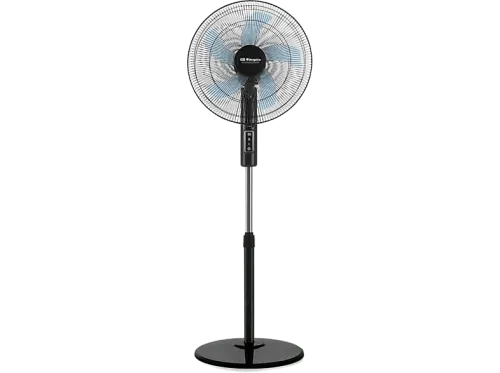 Ventilador de pie Orbegozo SF 1140 45 W 3 Velocidades 128 cm de alto Negro