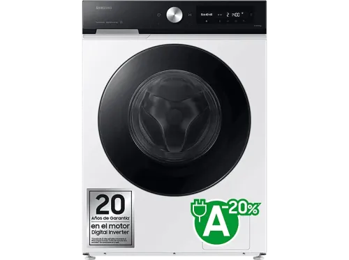 Lavadora carga frontal Samsung WW11DB7B94GEU3 11 kg 1400 rpm Autodosificación AI EcoBubble™ Función WiFi con SmartThings™ Blanco