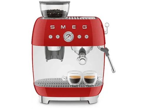Cafetera express Smeg EGF03RDEU 20 bar Molinillo de Café Incorporado 1650 W Rojo
