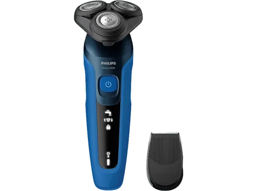 Afeitadora Philips S5000  S5466/17 Afeitadora eléctrica Seco y Mojado Sensor barba Soporte de carga Cortapatillas