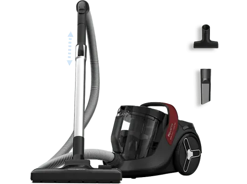 Aspirador sin bolsa Rowenta Green Force Cyclonic Max RO7B13EA 900W 2.5 L Filtro HEPA Radio acción 9 m 73 dB(A) Negro