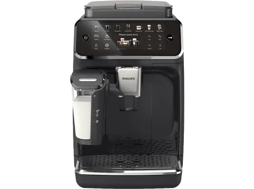 Cafetera superautomática Philips EP4441/50 LatteGo Pantalla táctil 12 ajustes Función QuickStart 15 bar 230 W Filtro AquaClean 1.8 l Negro