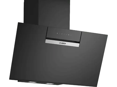 Campana decorativa Bosch DWK87FN60 3 velocidades 431 m³/h Ultrasilenciosa Campana inteligente 79 cm Negro