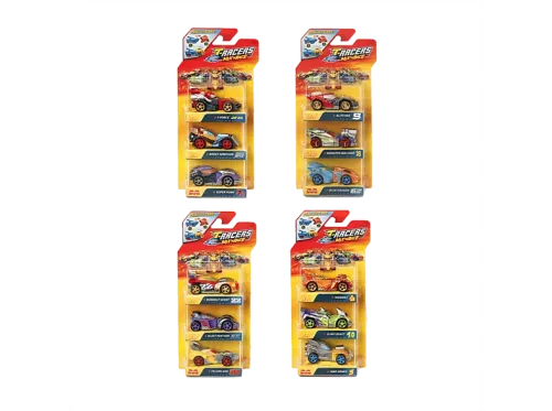 Figura Magicbox T-Racers Mix´N Race Pack 3 Blíster Plástico Aleatorio