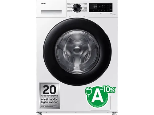 Lavadora carga frontal Samsung WW11DG5B25AEEC 11 kg 1400 rpm 14 programas AI EcoBubble™ SmartThings™ Blanco