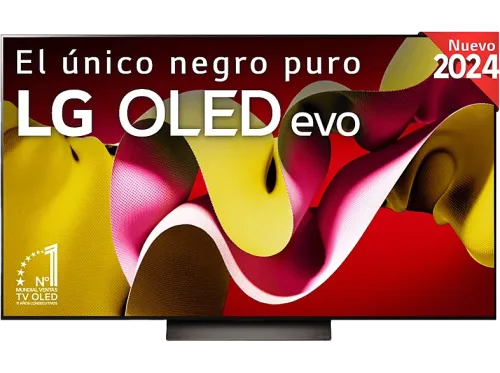 TV OLED 77" LG OLED77C45LA OLED 4K Procesador Inteligente 4K α9 Gen7 Smart TV DVB-T2 (H.265) Negro