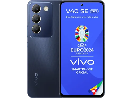 Móvil vivo V40 SE Crystal Black 256GB 8GB RAM 6.67" AMOLED Snapdragon® 4 Gen 2 5000 mAh Android