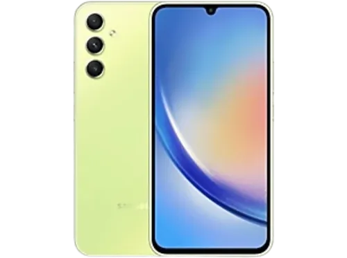 Móvil Samsung Galaxy A34 Light Green 128 GB 6 GB RAM 6.6 " FHD+ Mediatek Dimensity 1080 Octa-Core Android 13 5000 mAh