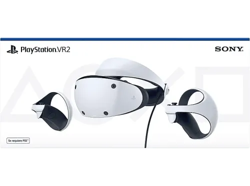 Pack Gafas VR Gafas PlayStation VR2 OLED 4K Sensor de movimiento Blanco + Mandos VR2 Sense + Auriculares estéreo