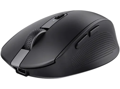 Ratón inalámbrico Trust Ozaa Compact Silencioso 3200 ppp Bluetooth Negro
