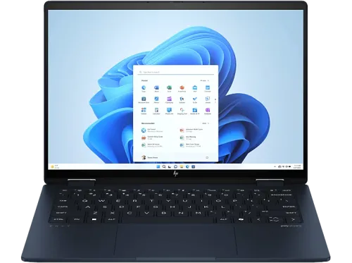 Portátil HP 2 en 1 HP Envy x360 14-fc0001ns 14" 2.8K Intel® Core™ Ultra 7-155U 32GB RAM 1TB SSD Gráficos Intel® Windows 11 H Azul