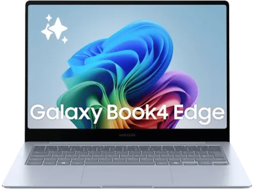 Portátil Samsung Galaxy Book4 Edge Copilot+ PC 14" WQXGA Snapdragon® X1E80100 45 TOPS 16GB RAM 512 GB Adreno™ GPU W11H Sapphire Blue