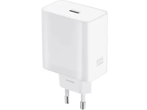 Cargador Oppo SUPERVOOC 80W Universal Blanco