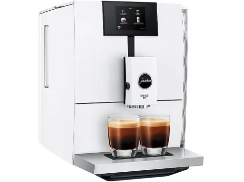 Cafetera superautomática Jura ENA 8 Full Nordic EC 15 bar 1450W 2 tazas Espuma fina Café en grano Blanco