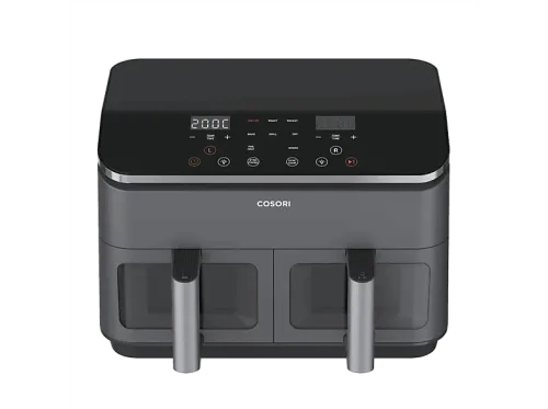 Freidora de aire Cosori Dual Basket Chef Edition 1750 W 8.5 l Doble cesta iluminada Negro