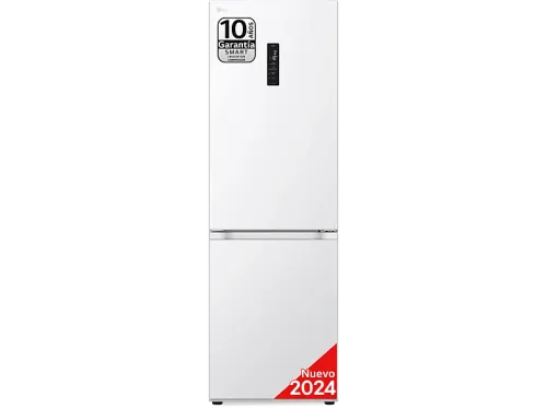 Frigorífico combi LG GBV3100ESW No Frost 186 cm 344 l Blanco