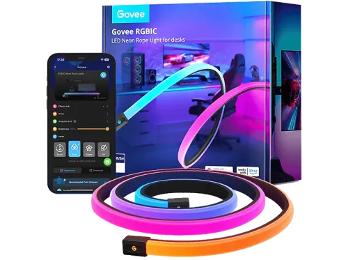 Tira LED Govee H61C3 3m de Cable Gaming Compatible con Alexa y Google Assistant Multicolor