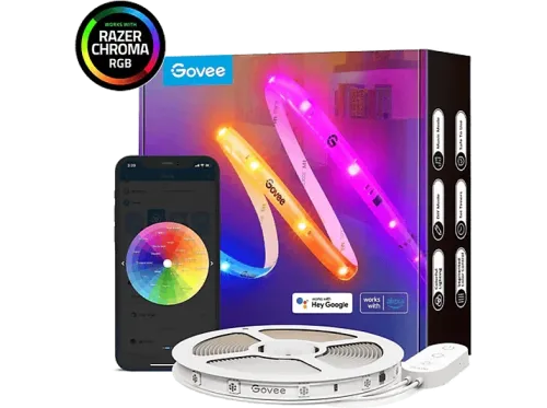 Tira LED Govee H619C 10m de Cable Compatible con Alexa y Google Assistant Wifi Bluetooth Multicolor
