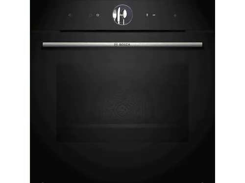 Horno a vapor Bosch HSG7361B1 Multifunción Hidrolítica 71 l Steam Plus Pantalla táctil TFT Plus 59.4 cm Negro