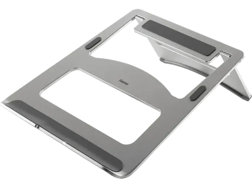 Soporte elevador Hama 00126811 Carga Máxima 5 kg Antideslizante Inclinable Plata