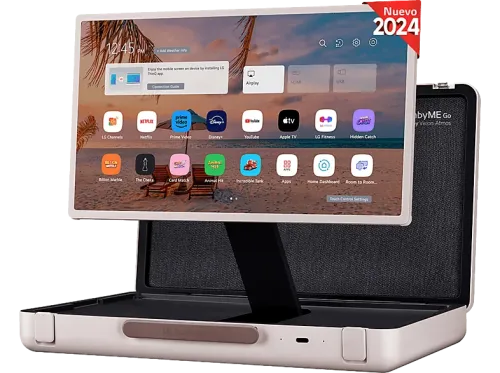 SMART TV 27" LG Stanbyme Go 27LX5QKNA Full-HD Procesador Inteligente α7  4K Gen5 Smart TV Aluminio