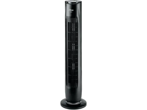 Ventilador de torre Ufesa Tallin 45 W 3 Velocidades Temporizador Negro
