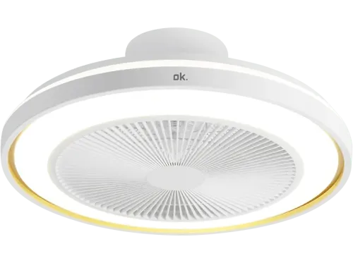 Ventilador de techo OK OCF 49524 ES 25 W 6 velocidades Blanco