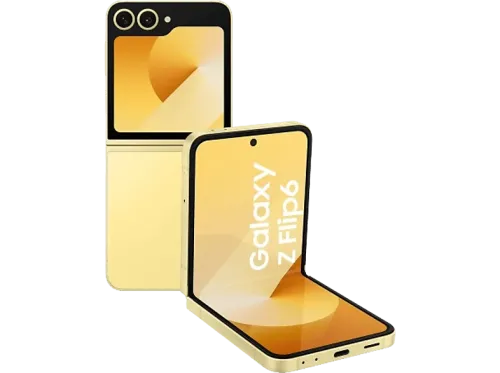 Móvil Samsung Galaxy Z Flip6 5G 256GB 12GB RAM Amarillo 6.7" FHD+ Plegable Qualcomm Snapdragon 4000 mAh Android 14