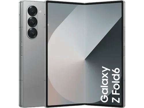 Móvil Samsung Galaxy Z Fold6 5G 256GB 12GB RAM Gris 7.6" QXGA+ Plegable Qualcomm Snapdragon 4400 mAh Android 14