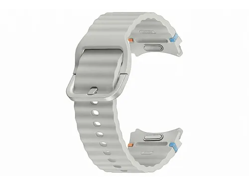 Correa deportiva Samsung Sport Band Reemplazo Fácil Textura suave Talla S/M Plata
