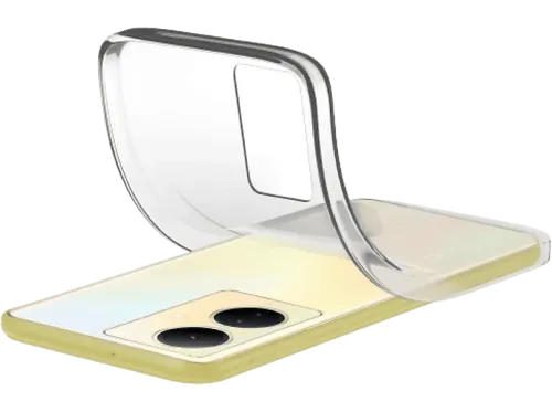Funda CellularLine Soft Para Vivo 29 Lite Goma blanda Trasera Transparente