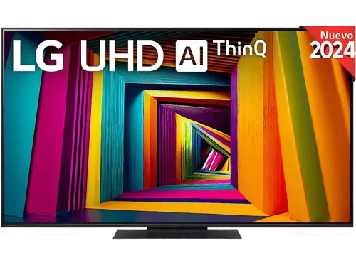 TV LED 55" LG 55UT91006LA UHD 4K Procesador Inteligente 4K α5 Gen7 Smart TV DVB-T2 (H.265) Negro