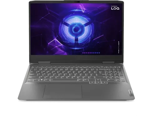 Portátil gaming Lenovo LOQ 15IRH8 15.6" Full-HD Intel® Core™ i5-12450H 16GB RAM 512GB SSD GeForce RTX™ 4050 Sin sistema operativo Gris
