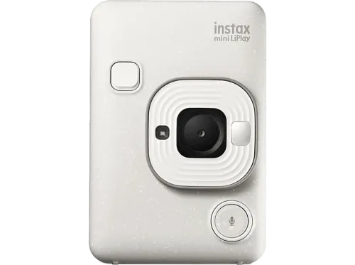 Cámara instantánea Fujifilm Instax Mini LiPLay 86 mm x 54 mm Imágenes JPEG 2560 × 1920 píxeles Misty White