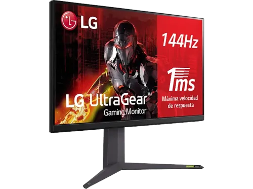Monitor gaming LG 32GR93U-B 31.5" UHD 4K 1 ms 144 Hz HDMI x2 DisplayPort x1 Gris violáceo Mate
