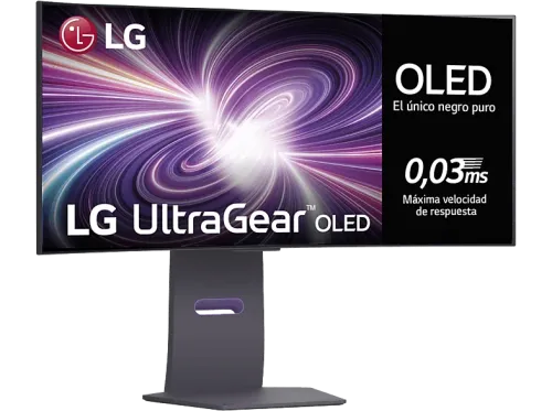 Monitor gaming LG 39GS95QE OLED UltraGear™ Curvo 39" WQHD 0.03 ms 240 Hz HDMI x2 Morado Grisáceo