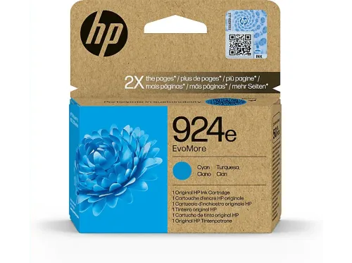 Cartucho de Tinta Original HP EvoMore 924e cian
